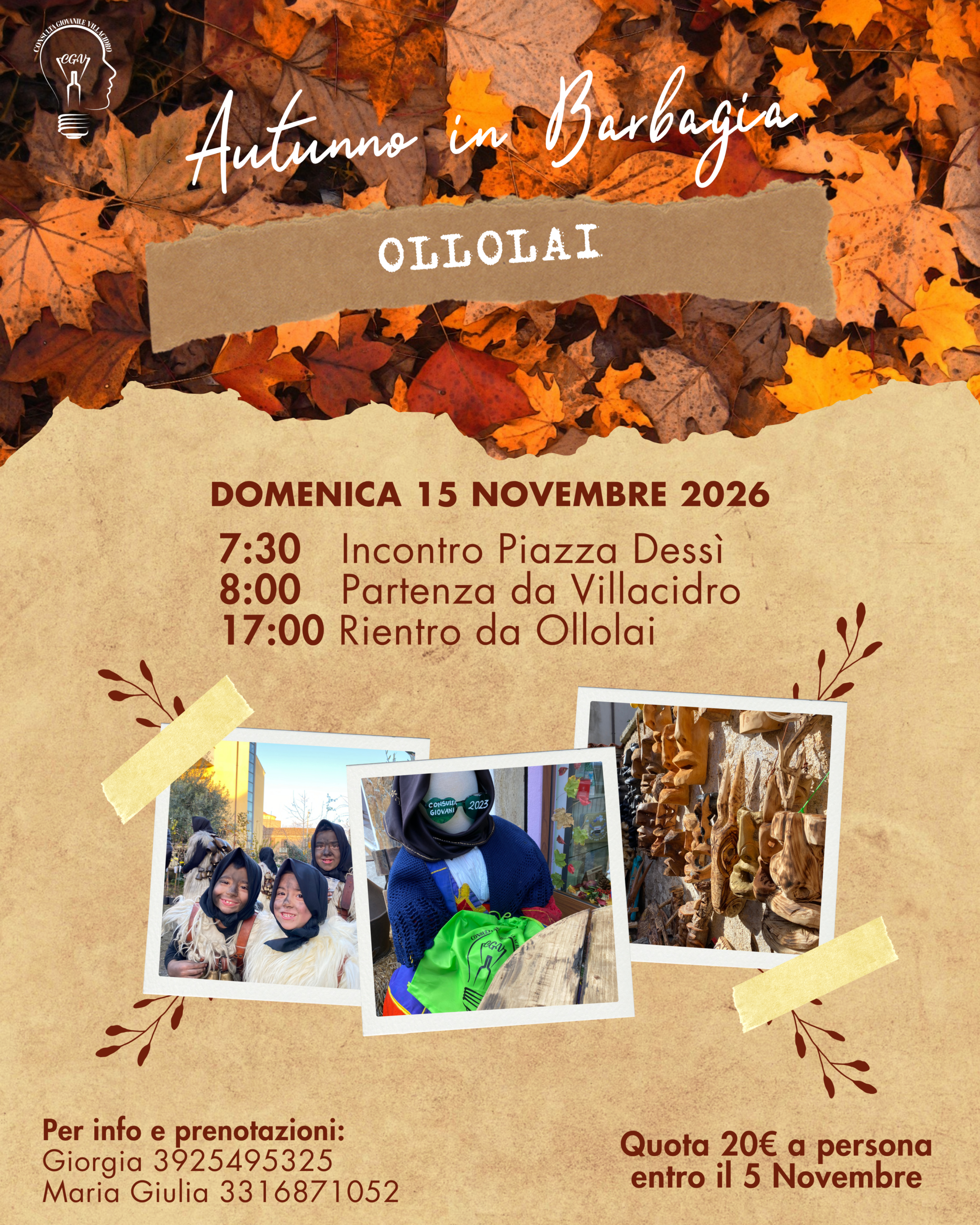 Locandina Autunno in Barbagia - Ollolai